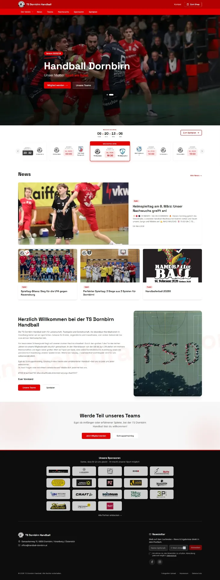 Handball Dornbirn – Home